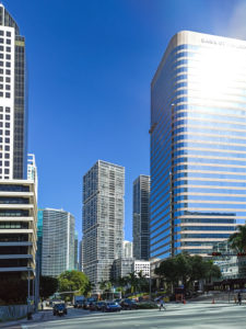 Brickell Avenue. Miami.Florida. USA. Brickell Avenue. Miami.Florida. USA.